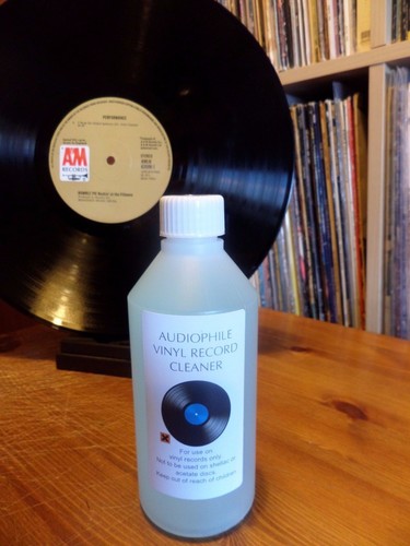 Vinyl record cleaning fluid - vinyl,